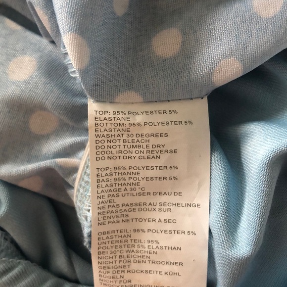 Polka-Dot Lace-Up Bodysuit - Picture 5 of 5